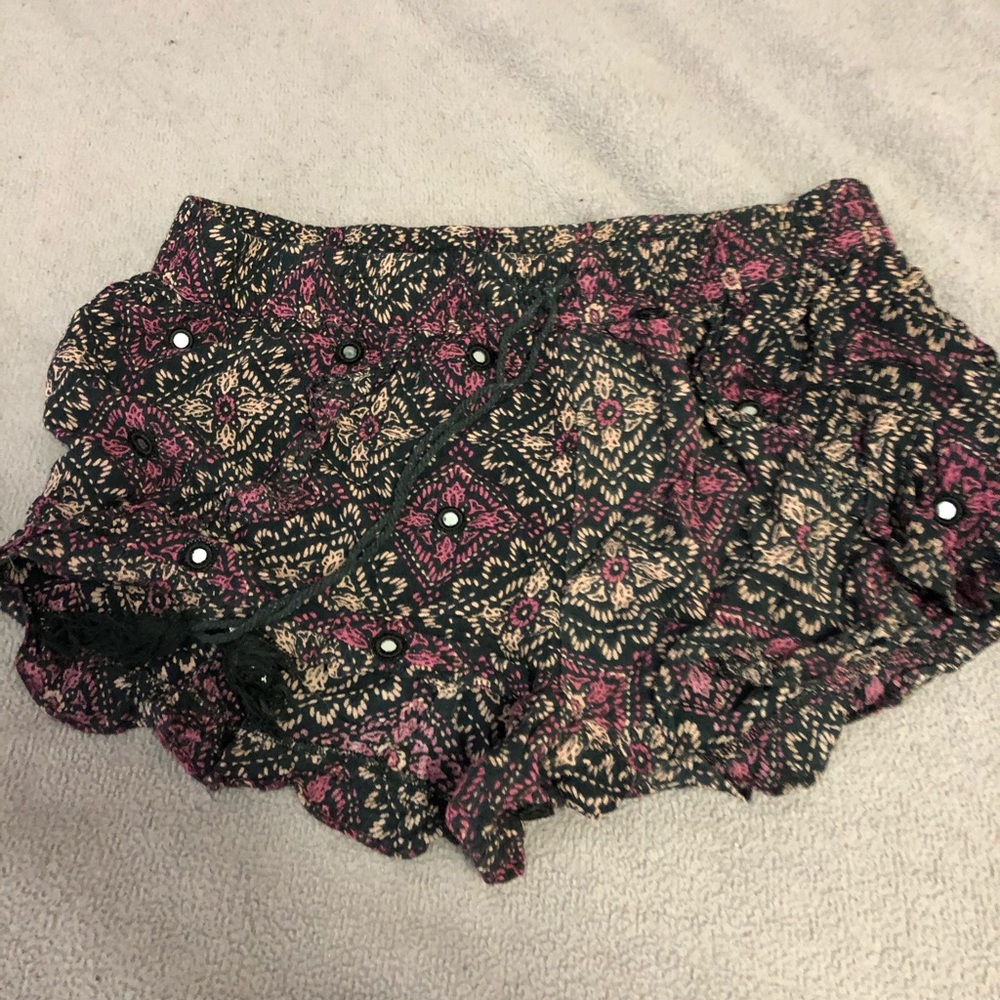 Purple shorts